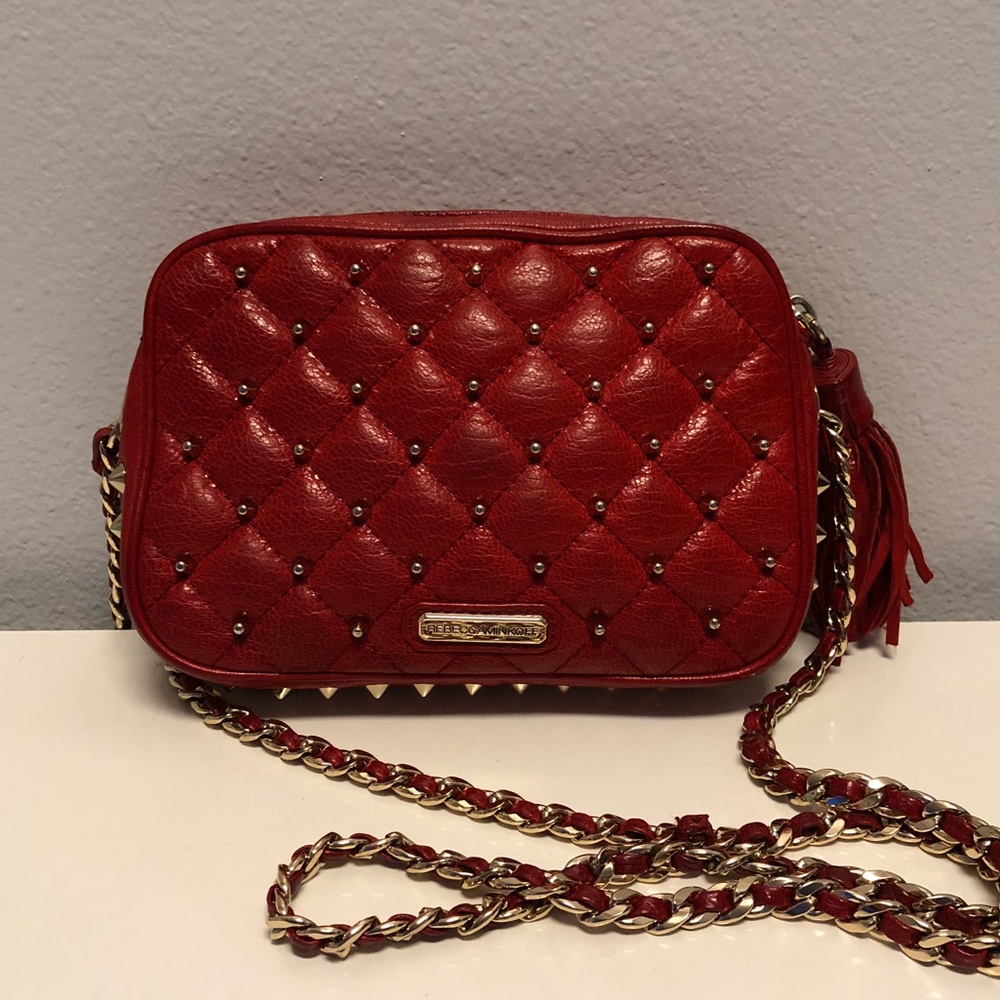 Red Rebecca Minkoff crossbody